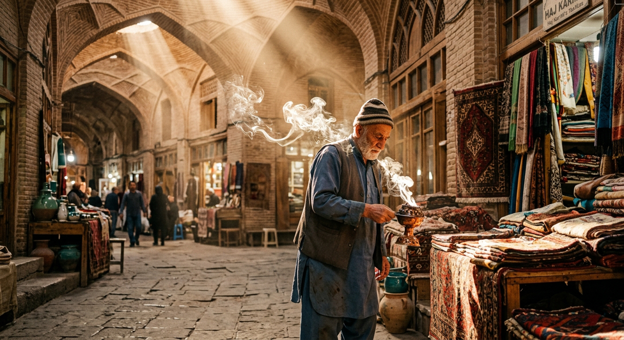 چرا کسبه بازار هر روز صبح اسپند دود می‌کنند؟ پشت این رسم قدیمی چه باوری هست؟